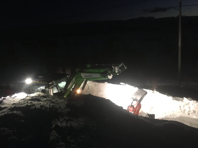 en ekstrem vinter
